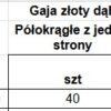 Sztacheta metalowa Gaja Złoty dąb - 44,80 mb (#7601) - obrazek 5