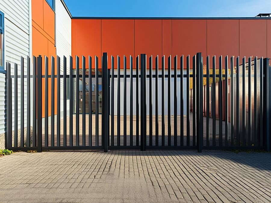 Ogrodzenia przemysłowe – kiedy warto wybrać metalowe sztachety?