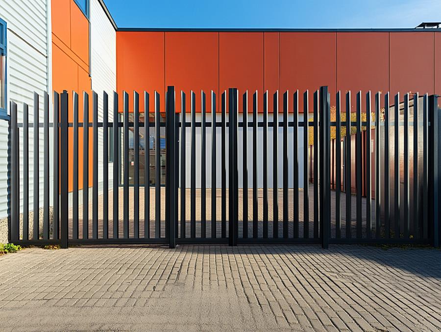 Ogrodzenia przemysłowe – kiedy warto wybrać metalowe sztachety?
