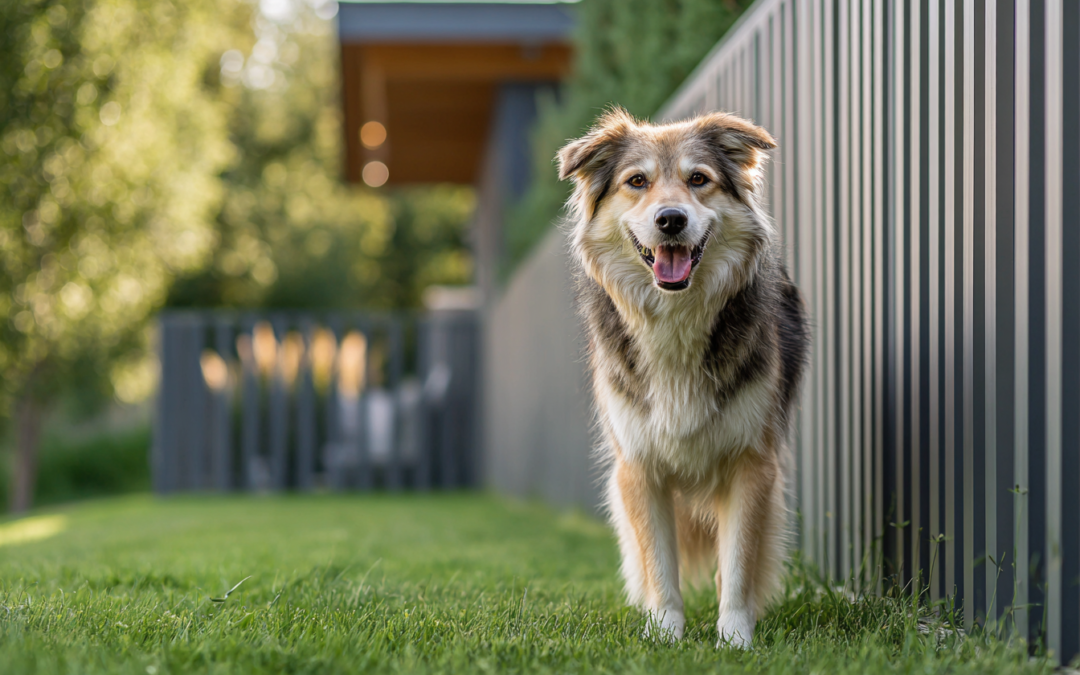 Metalowe sztachety a zwierzęta domowe – jakie ogrodzenie sprawdzi się najlepiej dla psa?