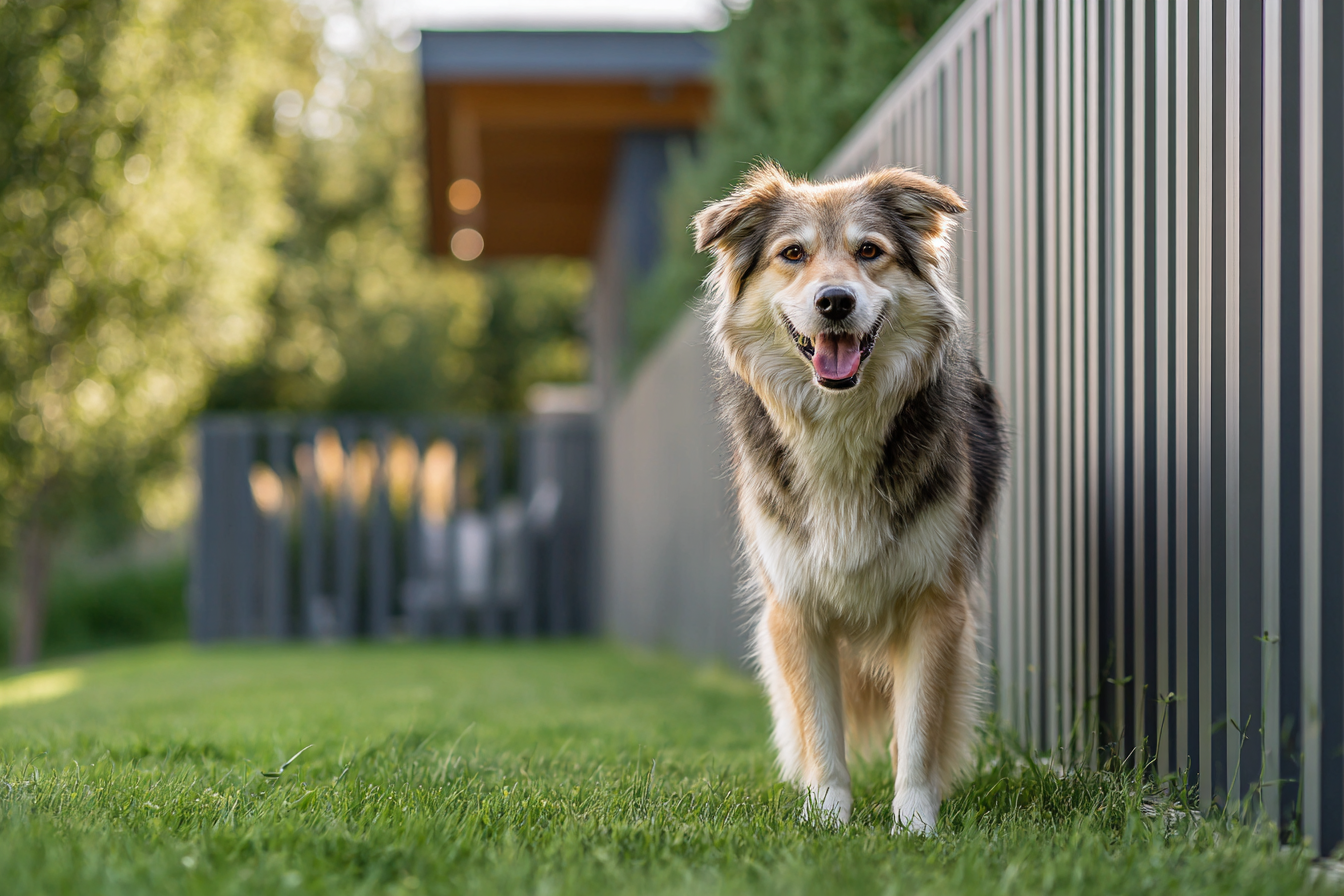 Metalowe sztachety a zwierzęta domowe – jakie ogrodzenie sprawdzi się najlepiej dla psa?