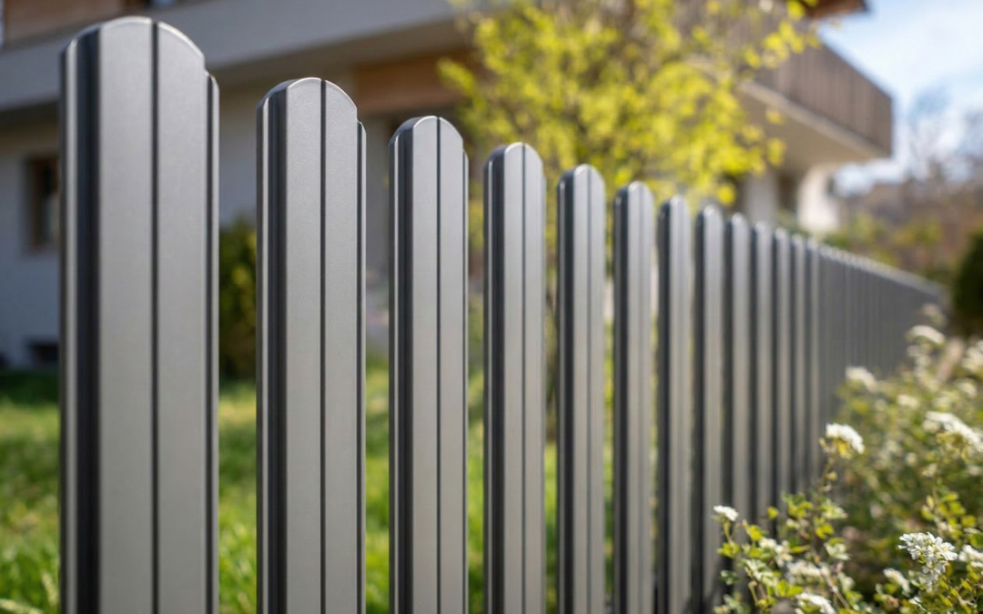 Nowoczesne ogrodzenie domu na sezon wiosenny – jakie sztachety metalowe wybrać?